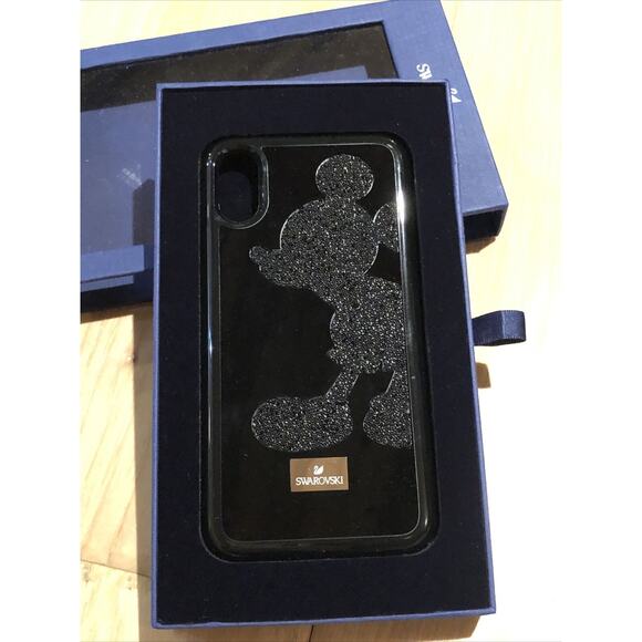 Swarovski Mickey Mouse iPhone X / XS Case Black - Picture 1 of 10